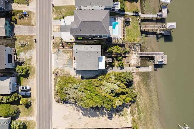 bird's eye view featuring a residential view