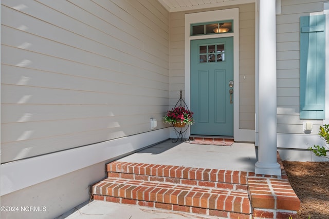 view of property entrance