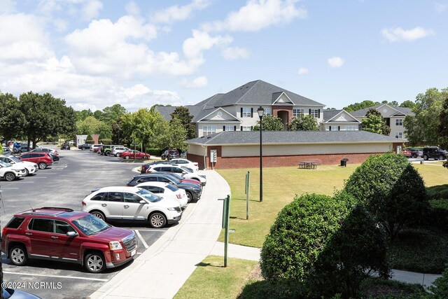 view of uncovered parking lot