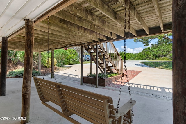 view of patio