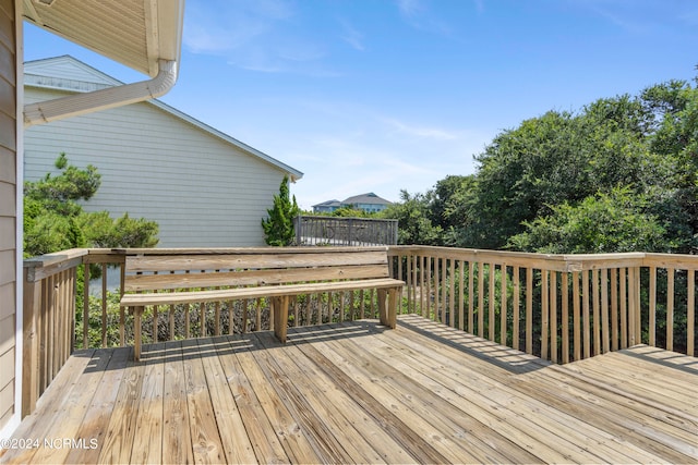 view of deck