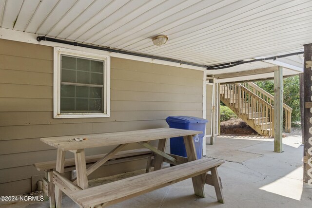 view of patio / terrace