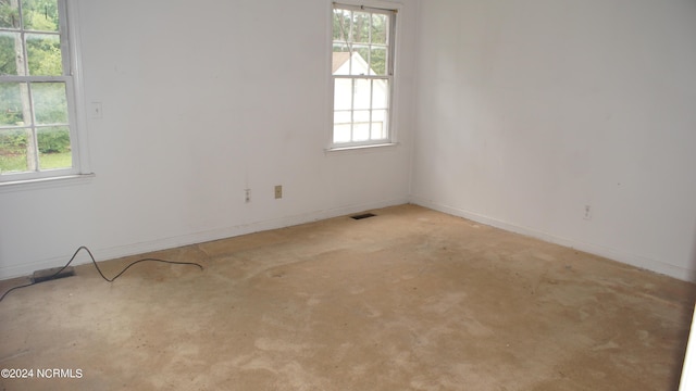 view of empty room