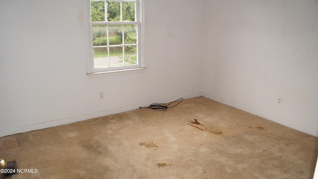 view of unfurnished room