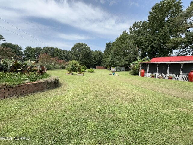 view of yard