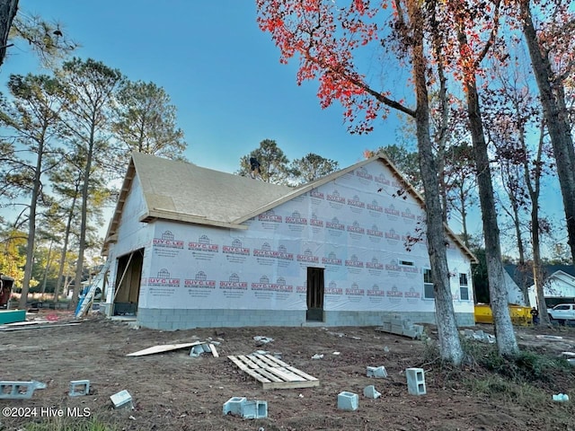 view of side of home