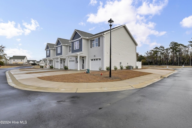 back of property with a patio area