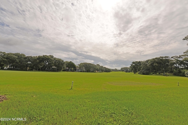 view of community featuring a lawn