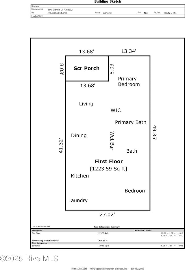 view of layout