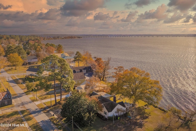 511 N A St, Bridgeton, NC 28519 - aerial view at dusk of a water view