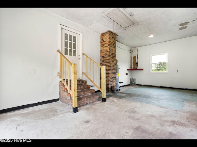 9348 NC Highway 210, Rocky Point, NC 28457 - below grade area with stairway and baseboards