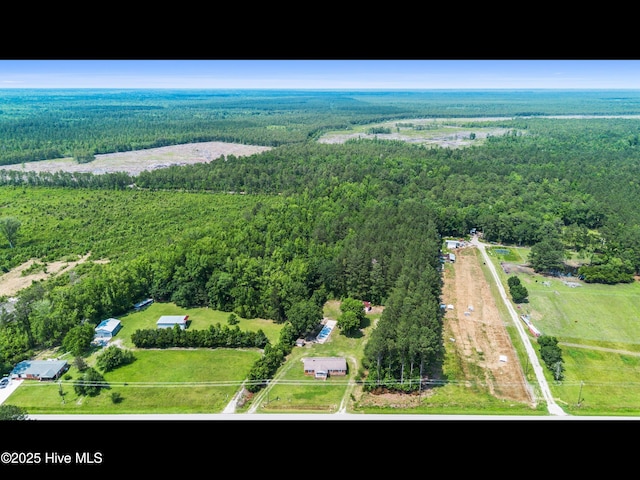 9348 NC Highway 210, Rocky Point, NC 28457 - aerial overview of property's location with a forest