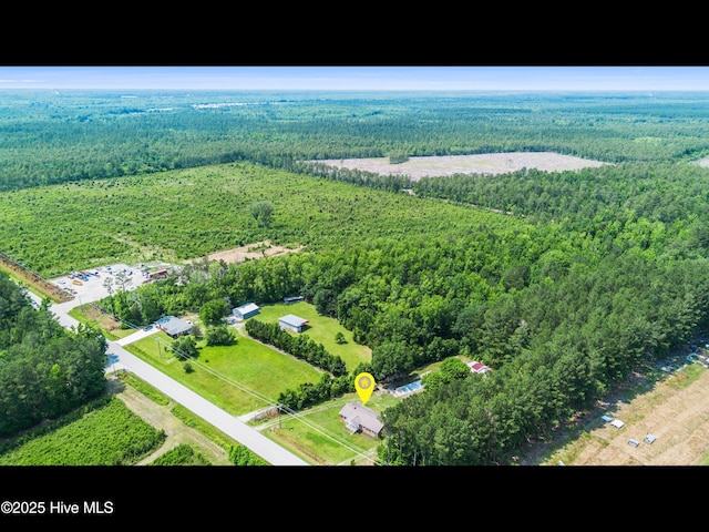 9348 NC Highway 210, Rocky Point, NC 28457 - aerial view of a heavily wooded area