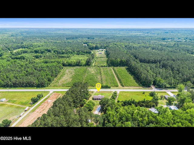 9348 NC Highway 210, Rocky Point, NC 28457 - aerial view of sparsely populated area featuring a forest