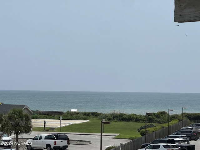 water view with fence