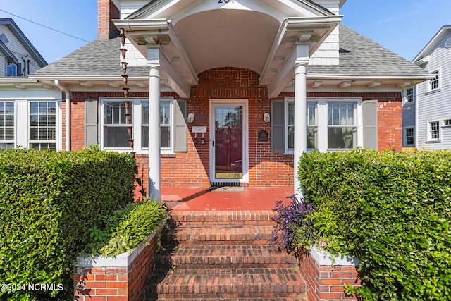 view of property entrance