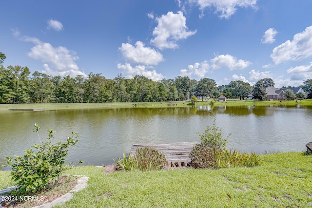 property view of water