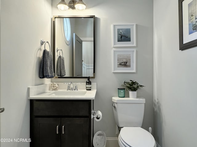 283 Golfview Ct SW, Supply, NC 28462 - bathroom with vanity and toilet