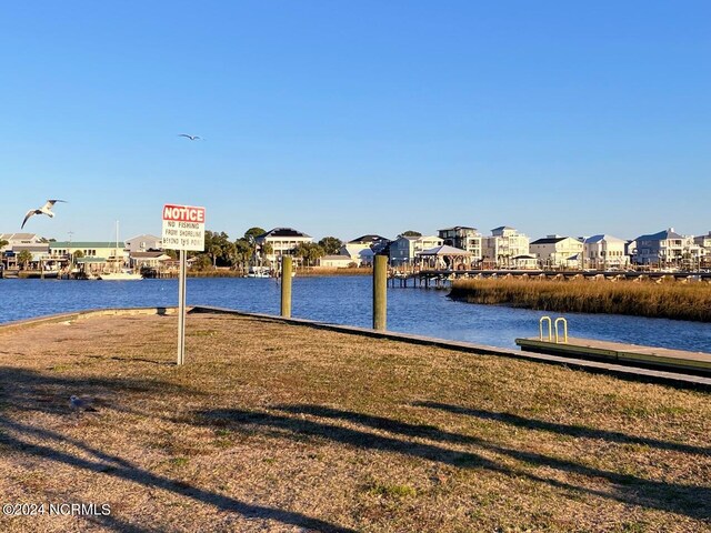 property view of water