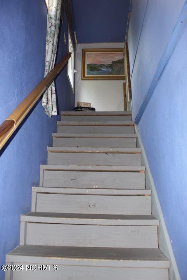 view of staircase