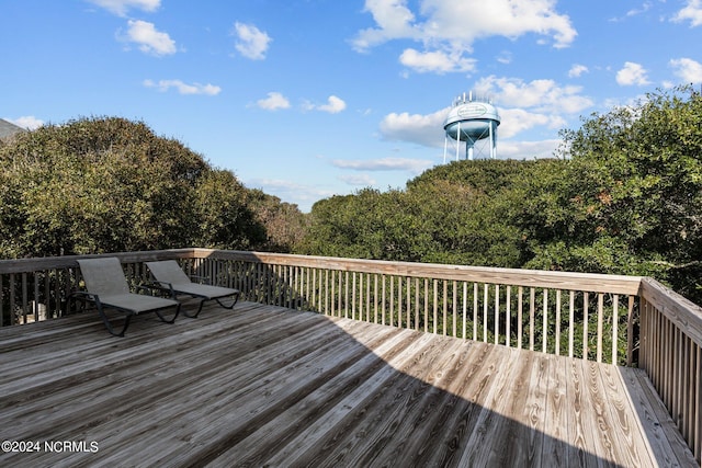 view of deck