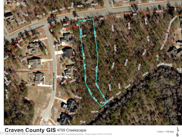 4759 Creekscape Xing, New Bern NC, 28562 land for sale