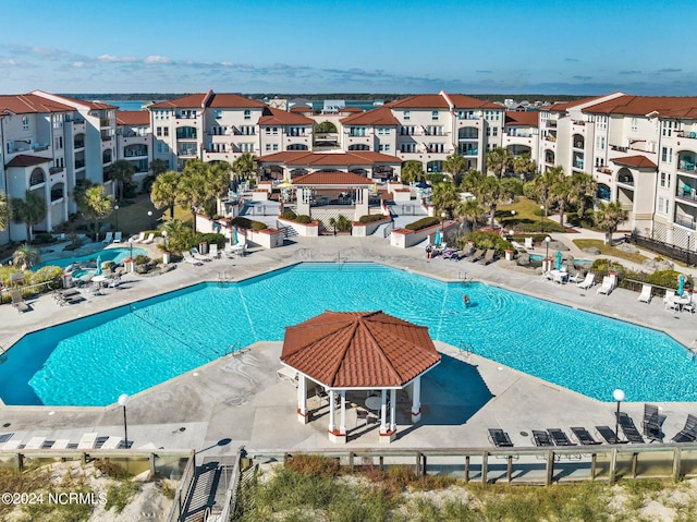 view of pool