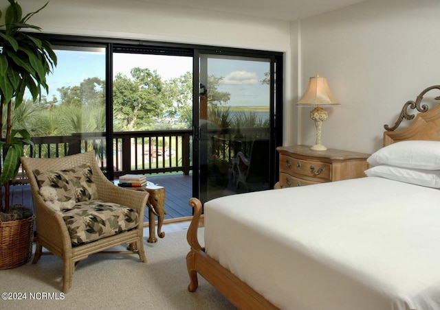 7422 Sea Lilly Ln, Wilmington, NC 28409 - bedroom featuring multiple windows and access to exterior