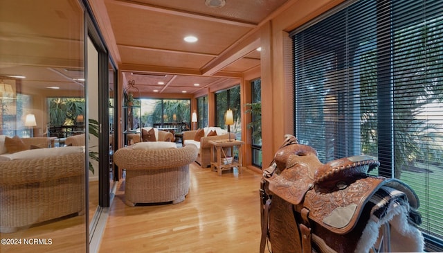 7422 Sea Lilly Ln, Wilmington, NC 28409 - interior space featuring wood finished floors