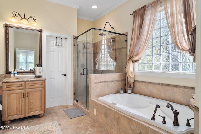 full bath featuring toilet, a shower with curtain, and vanity