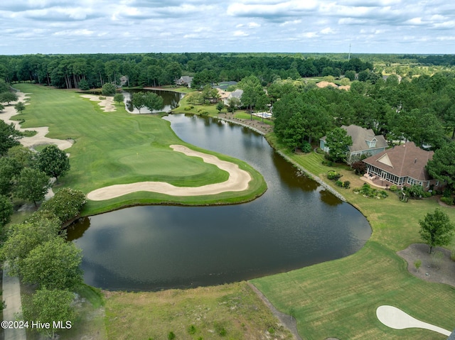 115 Legacy Lks, Wallace, NC 28466 - bird's eye view of a large body of water and a local golf course