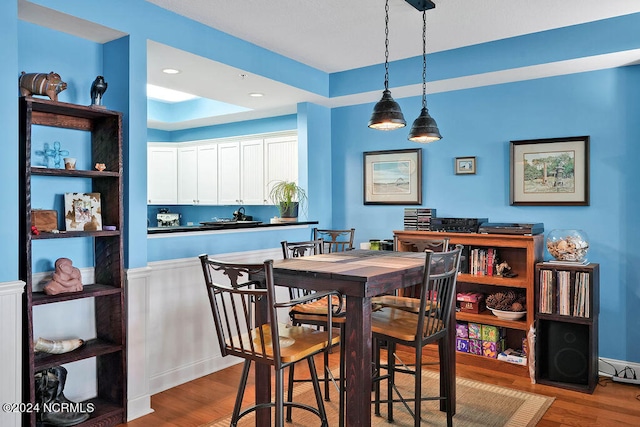 dining room featuring hardwood / wood-style floors