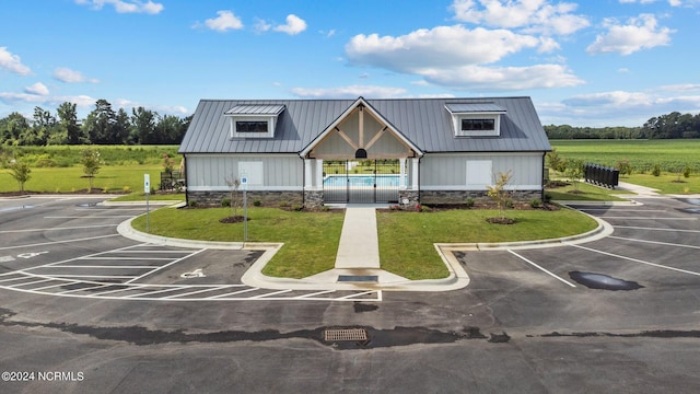 view of patio / terrace featuring a community pool