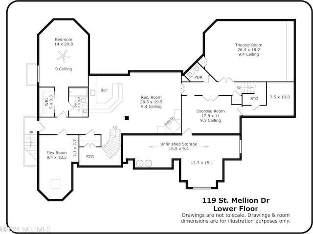 119 Saint Mellions Dr, Pinehurst, NC 28374 - plan