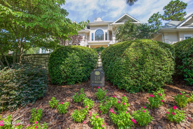 119 Saint Mellions Dr, Pinehurst, NC 28374 - view of front of home with stucco siding