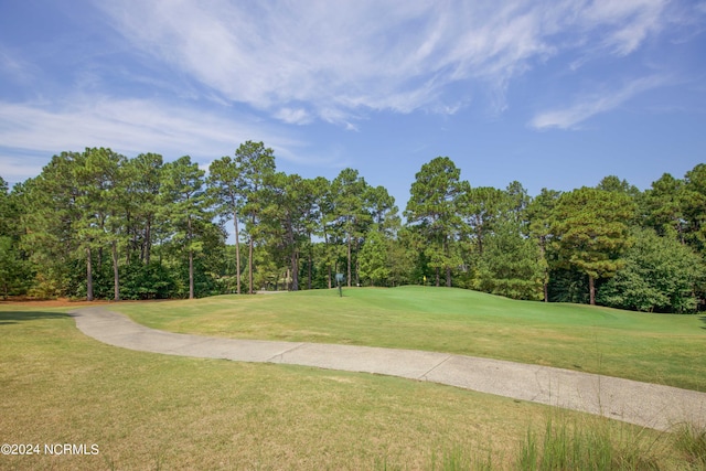 119 Saint Mellions Dr, Pinehurst, NC 28374 - surrounding community featuring a yard