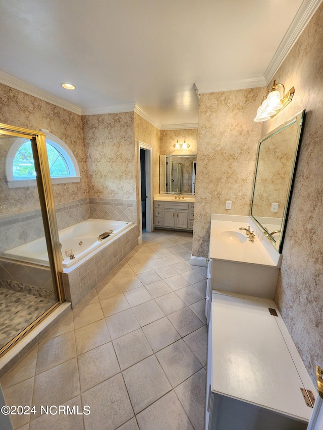 unfurnished bedroom with a closet, ornamental molding, ceiling fan, and dark colored carpet