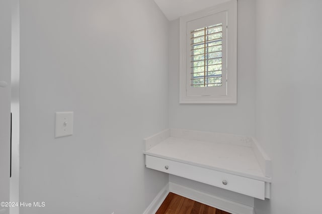 interior details featuring wood-type flooring