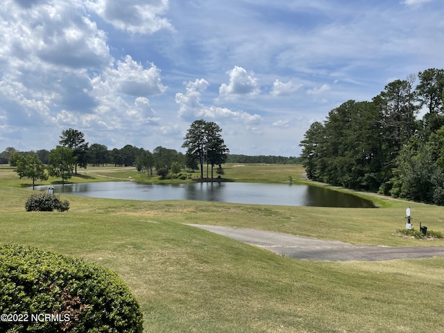 view of water feature