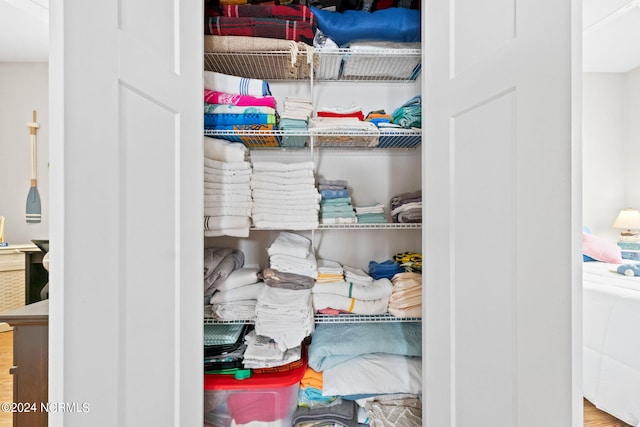 view of closet