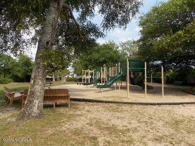 view of jungle gym