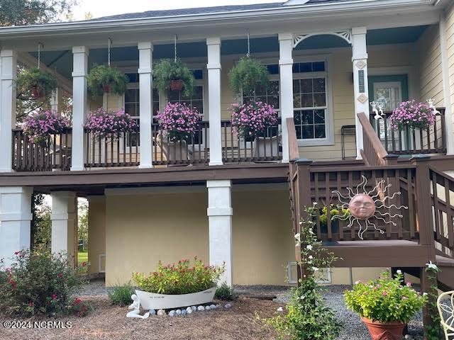 view of rear view of house