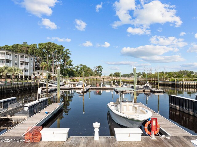 view of front of home with a wooden deck