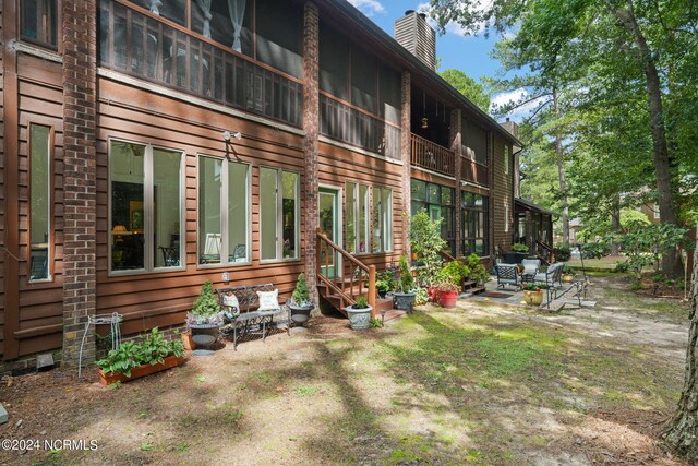 exterior space featuring a patio area