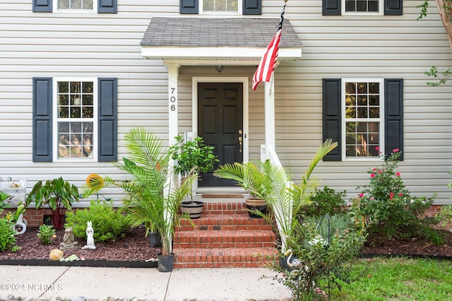 view of entrance to property