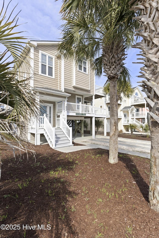 view of rear view of house