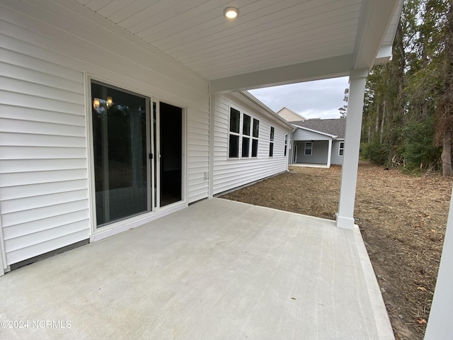 view of patio