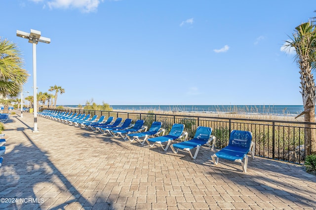 1501 S Ocean Blvd Unit 1235, Myrtle Beach, SC 29577 - exterior space with a water view