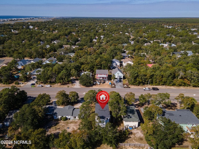 bird's eye view featuring a residential view