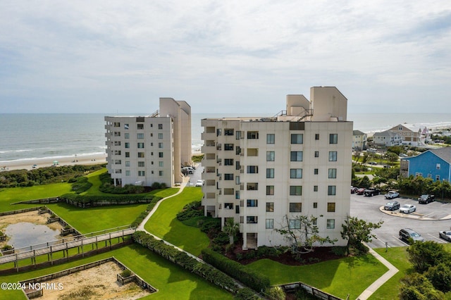 view of property featuring a water view